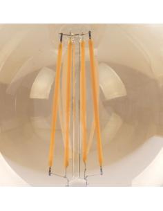 Bombilla Filamento Globo 16x12,5d 8w 750lm E27  Ambar 2700k 2