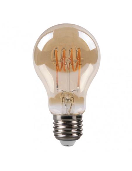 Bombilla Filamen.spiral Horiz.standar 10x6d 4w   250lm E27 Ambar 2200k