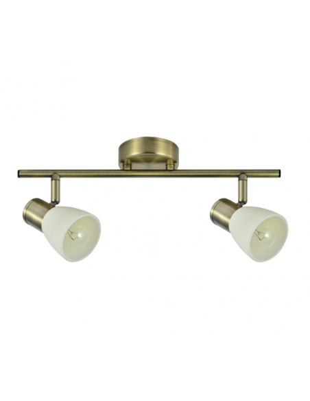 Regleta Cholo 2xe14 Cuero  16x36,5x8,5 Cm