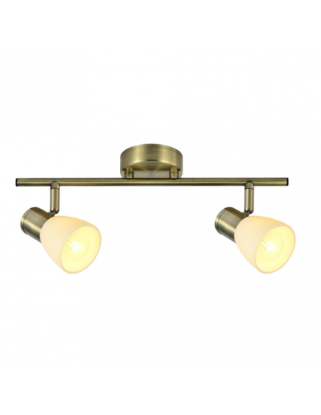 Regleta Cholo 2xe14 Cuero  16x36,5x8,5 Cm