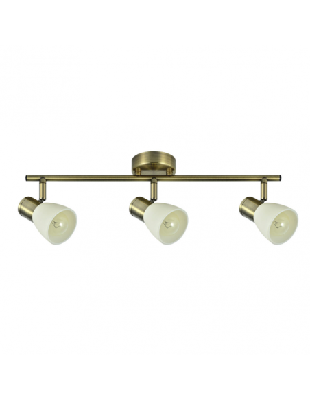 Regleta Cholo 3xe14 Cuero  16x48,5x8,5 Cm