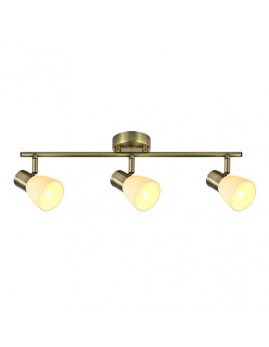 Regleta Cholo 3xe14 Cuero  16x48,5x8,5 Cm