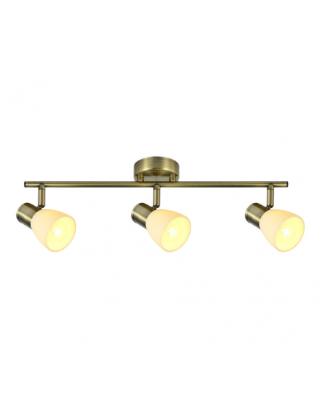 Regleta Cholo 3xe14 Cuero  16x48,5x8,5 Cm