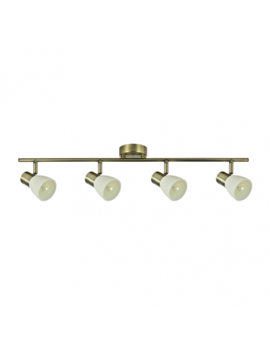 Regleta Cholo 4xe14 Cuero  16x69,5x8,5 Cm