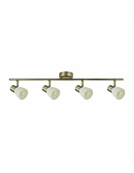 Regleta Cholo 4xe14 Cuero  16x69,5x8,5 Cm