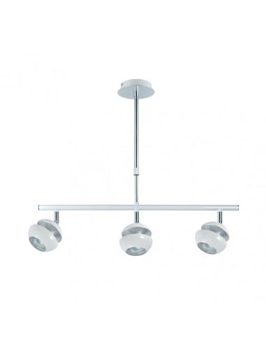Colgante Beethoven Blanco/plata 3xgu10