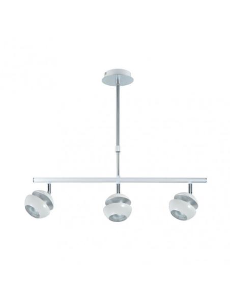 Colgante Beethoven Blanco/plata 3xgu10