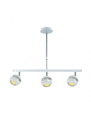 Colgante Beethoven Blanco/plata 3xgu10