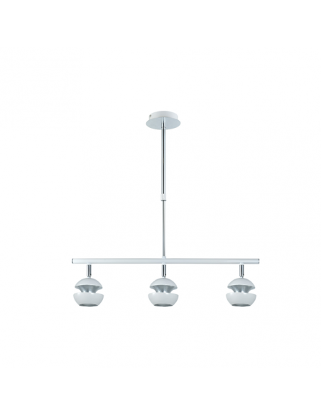 Colgante Beethoven Blanco/plata 3xgu10