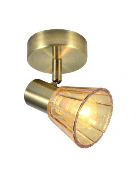 Foco Cooper 1xe14 Cuero 16x13x8,5 Cm
