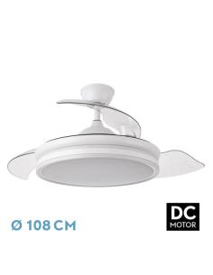 Ventilador Bayomo 72w 6120lm Blanco 3 Aspas Desp. 32/47x49/108 D.3 Color.motor Dc.remoto