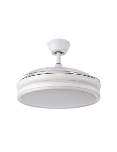 Ventilador Bayomo 72w 6120lm Blanco 3 Aspas Desp. 32/47x49/108 D.3 Color.motor Dc.remoto 2