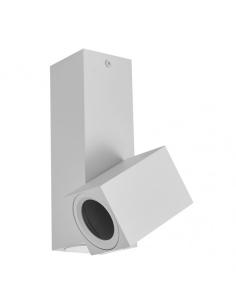 Foco Nerja 1xgu10 Blanco 20x12,4x6 Cm Orientable 360º
