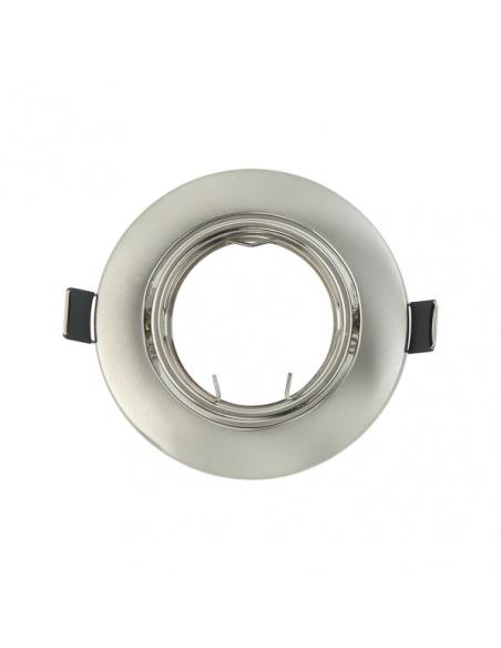 Empotrable  Orient. Magura 1xgu10  Red. Niquel  2,5x9x9 Cm Corte 7 Portalamparas Incluido
