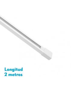 Carril Para Foco Pindal Blanco 2m  2 Hilos 2x200x3,5 Cm