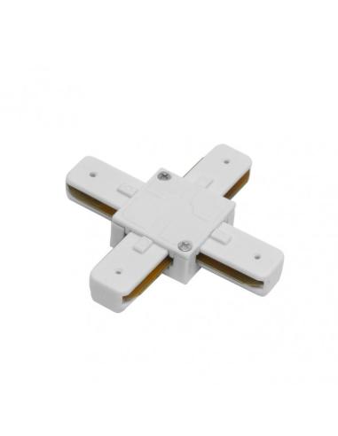 Conector En X Pindal Blanco 2 Hilos 1,5x9,5x9,5 Cm