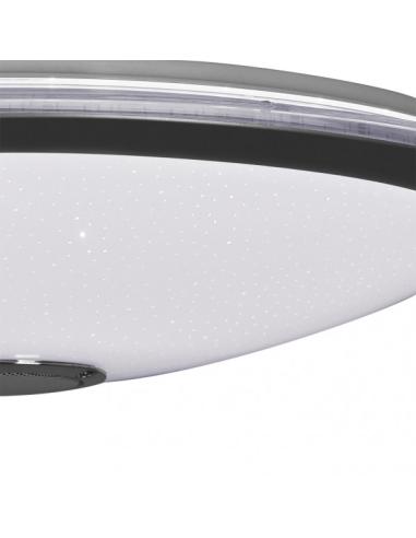 Plafon Magallanes 72w 3 Color+rgb 10x53x53 Cm Bluethooth 5760lm.reg.intens.y C.remoto C/memoria