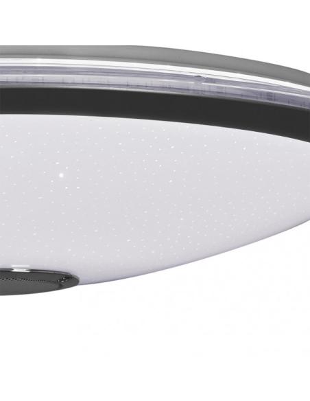 Plafon Magallanes 72w 3 Color+rgb 10x53x53 Cm Bluethooth 5760lm.reg.intens.y C.remoto C/memoria