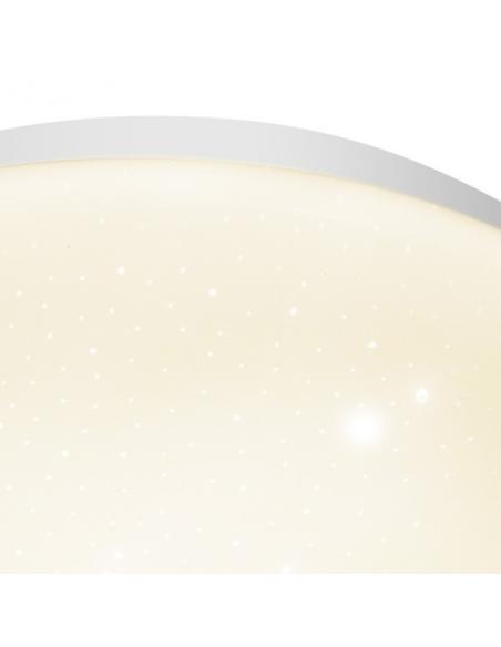 Plafon Red.caligula 72w 3000-4000-6500k 13x50x50 Cm  5616lm. Estrellado