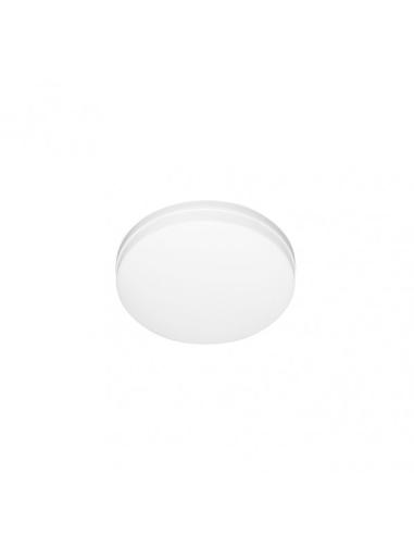 Plafon Trueno 18w 6500k Blanco Redondo 1620lm  3,7x14,5x14,5 Cm Sistema De Encaje Rapido