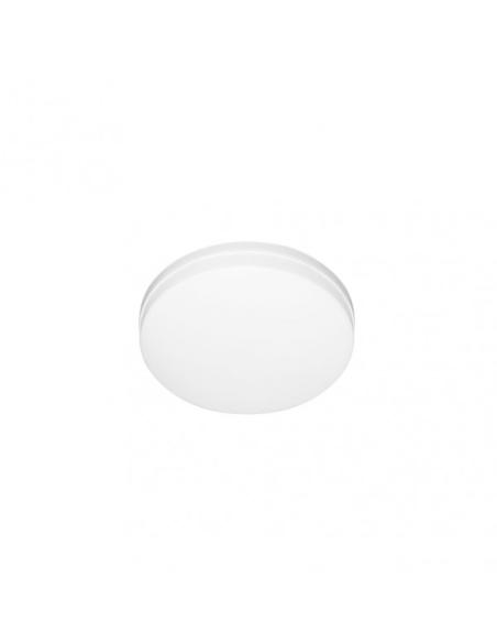 Plafon Trueno 18w 6500k Blanco Redondo 1620lm  3,7x14,5x14,5 Cm Sistema De Encaje Rapido