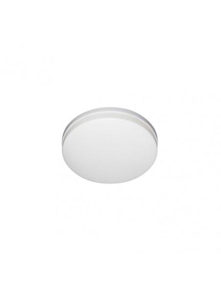 Plafon Trueno 18w 6500k Blanco Redondo 1620lm  3,7x14,5x14,5 Cm Sistema De Encaje Rapido