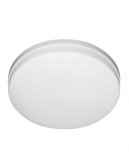 Plafon Trueno 48w 6500k Blanco Redondo 4320lm  3,9x30x30 Cm Sistema De Encaje Rapido