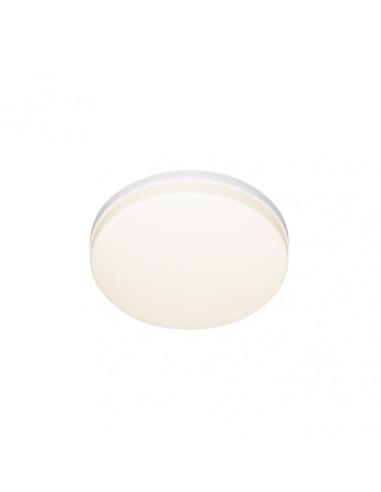 Plafon Trueno 24w 4000k Blanco Redondo 2160lm  3,5x18x18 Cm Sistema De Encaje Rapido