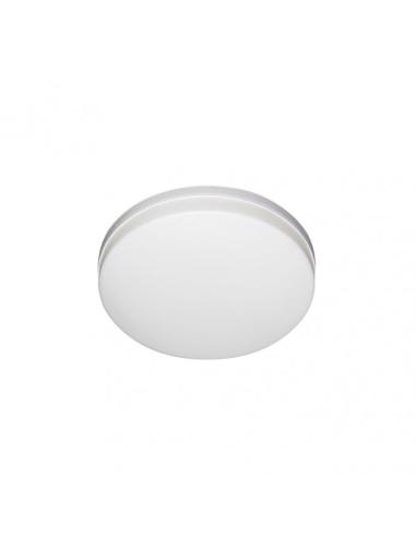 Plafon Trueno 24w 4000k Blanco Redondo 2160lm  3,5x18x18 Cm Sistema De Encaje Rapido