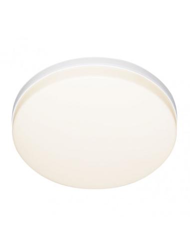 Plafon Trueno 48w 4000k Blanco Redondo 4320lm  3,9x30x30 Cm Sistema De Encaje Rapido