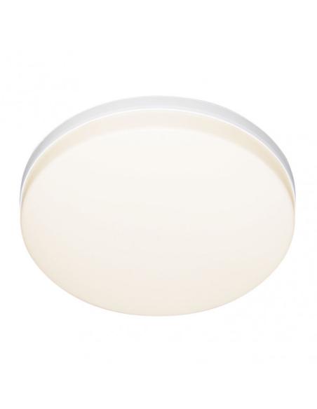 Plafon Trueno 48w 4000k Blanco Redondo 4320lm  3,9x30x30 Cm Sistema De Encaje Rapido