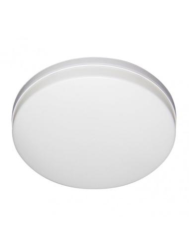 Plafon Trueno 48w 4000k Blanco Redondo 4320lm  3,9x30x30 Cm Sistema De Encaje Rapido