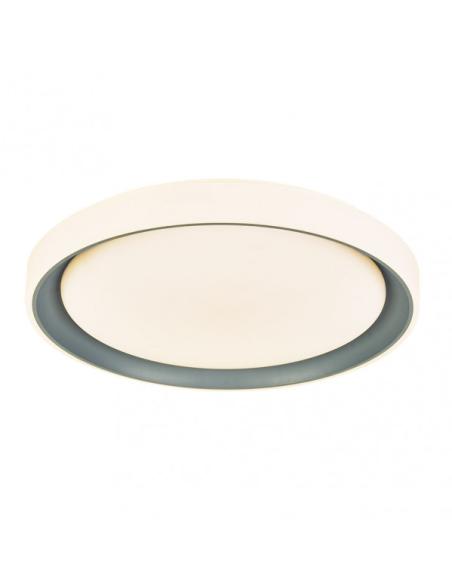 Plafon Luanda 72w 3000-4000-6000k Gris Red.7x49,5d 7200lm Reg.intens. C.remoto C/memoria