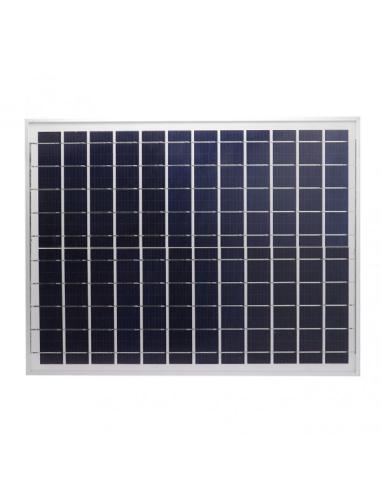 Proyector Solar Malaquita 40w 6500k Negro 3600lm (20,5x23x6)(35x23,5x2)cm mando y Cable 5m