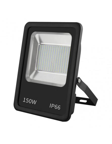 Proyector Led Smd Dacita 150w 6500k Negro 13500lm   120º Ip66 42,5x32,5x8 Cm