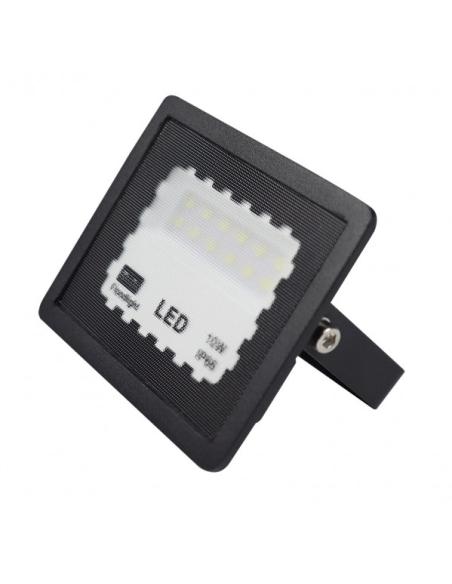 Proyector Zircon 10w 6500k Negro 1000lm 120º 10x8x2,3 Cm Ip66