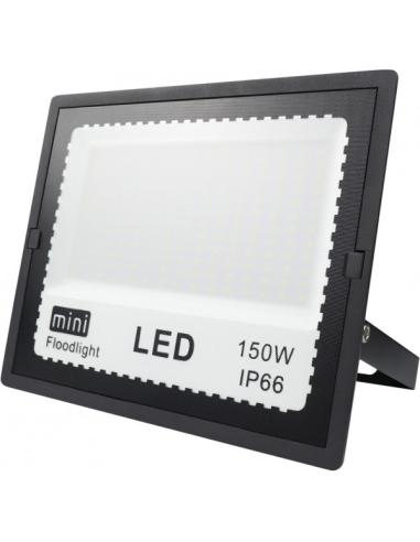 Proyector Zircon 150w 6500k Negro 15000lm  120º  22x27x3,7 Cm Ip66