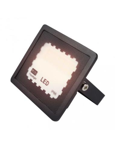 Proyector Zircon 10w 4000k Negro 1000lm 120º 10x8x2,3 Cm Ip66
