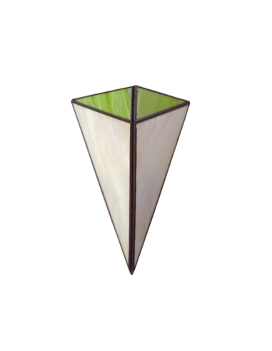 Aplique Piramide Pistacho 1xe27 28x20