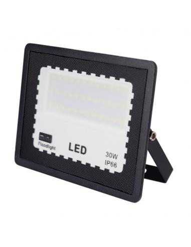 Proyector Zircon 30w 4000k Negro 3000lm  120º 11,5x14x2,3 Cm Ip66