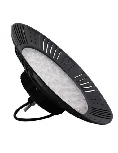 Campana Industrial Granito 200w 6500k Negro  22000lm 11x40x40 Cm