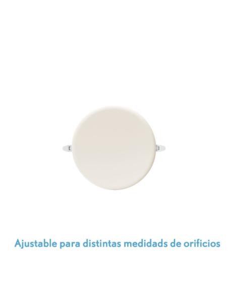 Downlight Led Smd Migmatita 18w 4000k Blanco 1800lm 2x12x12 Cm Corte Ajustable (7-10,8)