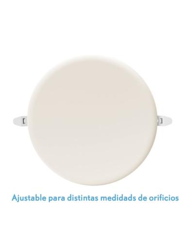 Downlight Led Smd Migmatita 36w 4000k Blanco 3600lm 2x22,7x22,7 Cm Corte Ajustable (7-20,6)