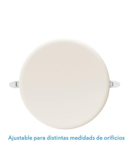 Downlight Led Smd Migmatita 36w 4000k Blanco 3600lm 2x22,7x22,7 Cm Corte Ajustable (7-20,6)