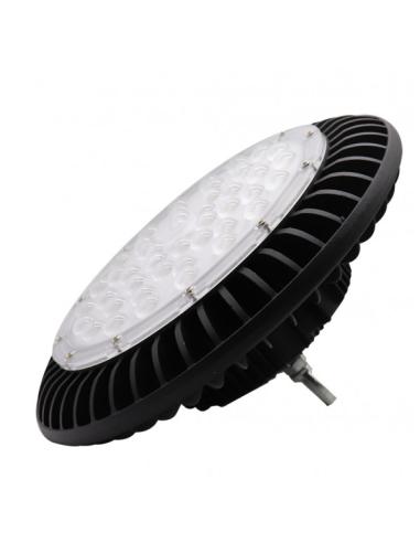 Campana Monzonita 200w 6500k Negro 22000lm Ip65 Led Smd 12,5x35x35 Cm
