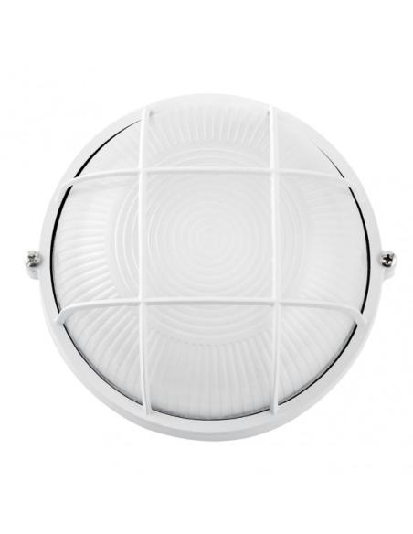 Aplique Ext. Aluminio Apus Grand.1xe27 Blanco Ip44 11x25x25 Cm