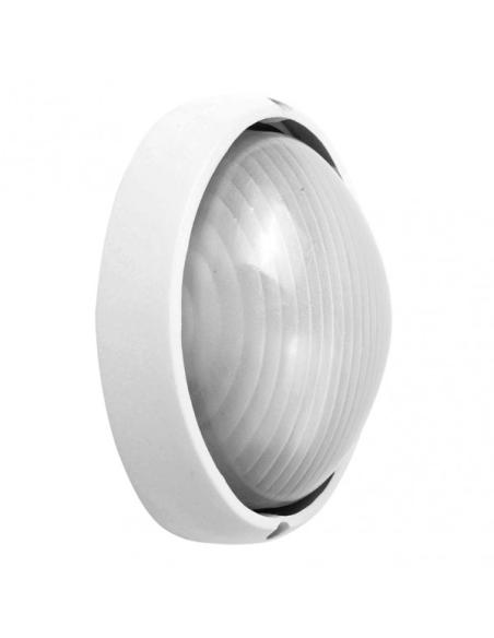Aplique Ext. Aluminio Vega Grande 1xe27 Blanco  11x32x20,5 Cm Ip44