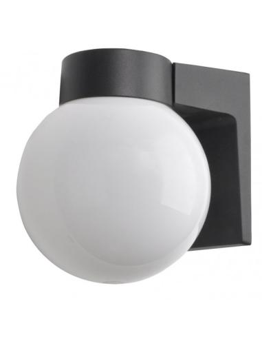 Aplique Exterior Aluminio Procyon 1xe27 Negro  18x18x15 Cm  Ip4