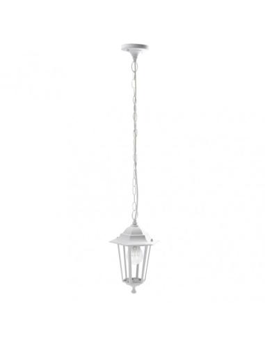 Colgante Exterior Aluminio Auriga 1xe27 Blanco  Regx17x17 Cm  Ip44