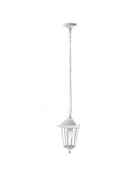 Colgante Exterior Aluminio Auriga 1xe27 Blanco  Regx17x17 Cm  Ip44